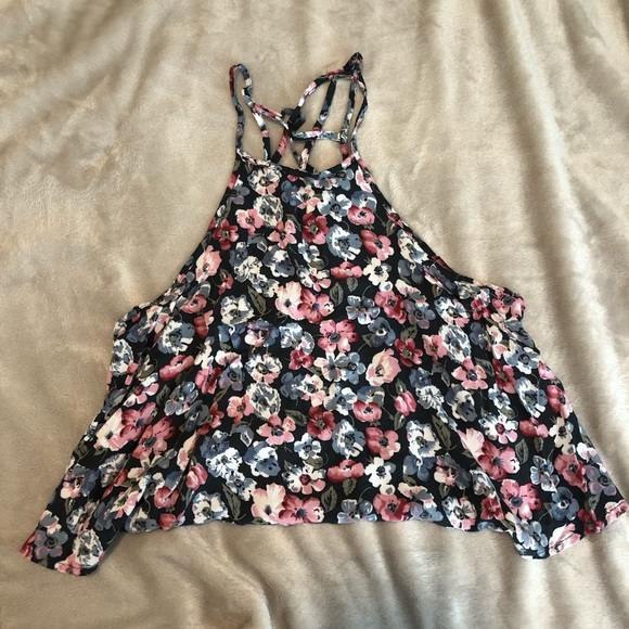 Hollister Tops - Hollister flowy floral tank top